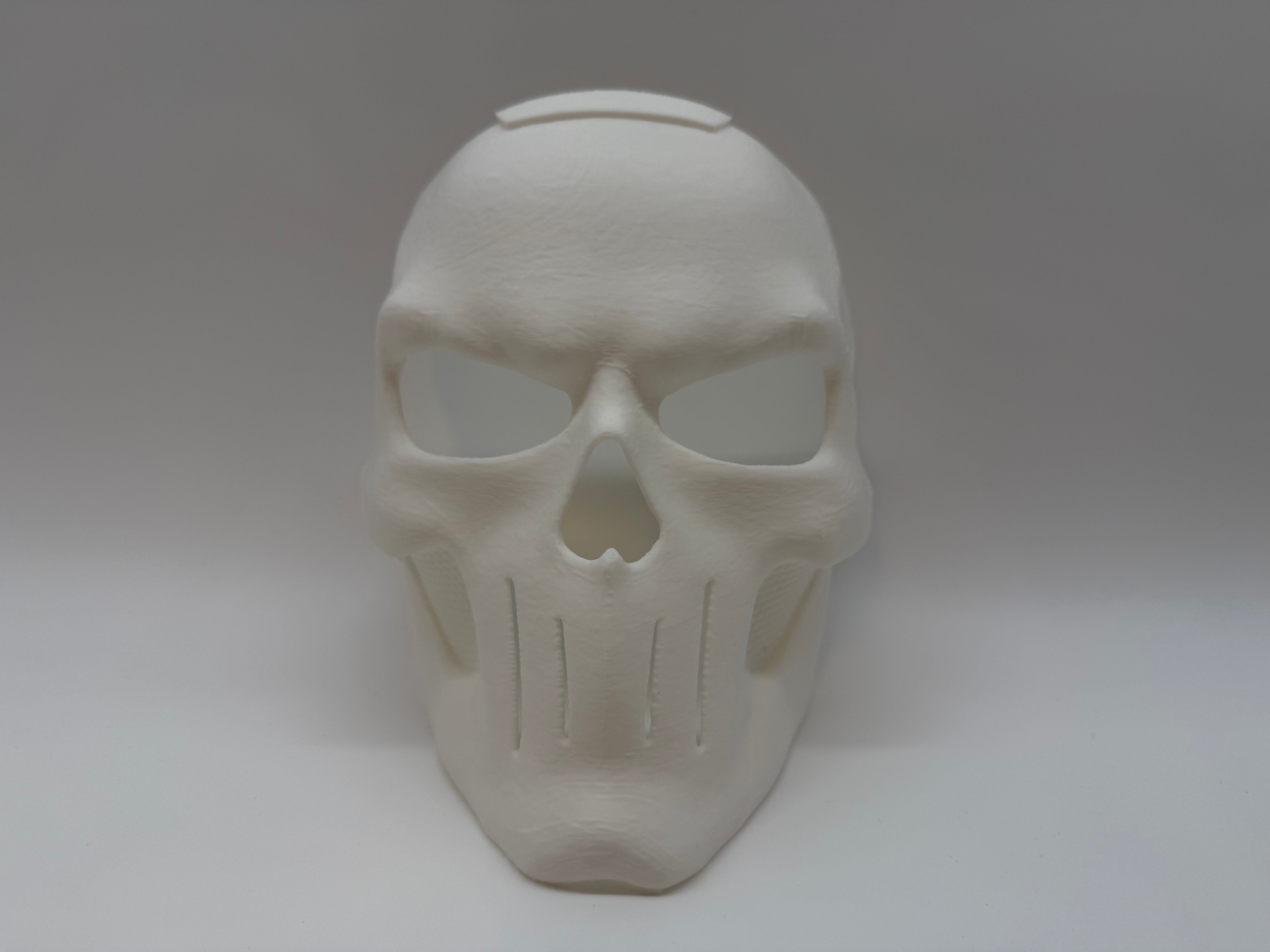 White Tactical Skull Mask – Cool and Unique Design – Premium Quality